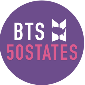 BTSx50States logo